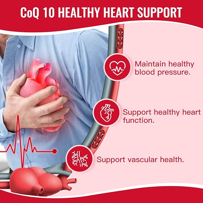 NATURE TARGET CoQ10-300mg-Softgels + PQQ with Organic-Olive-Oil - High Absorption-Coenzyme-Q10 - Antioxidant-for-Heart-Health and Immune Support, Energy Production, 120 Servings