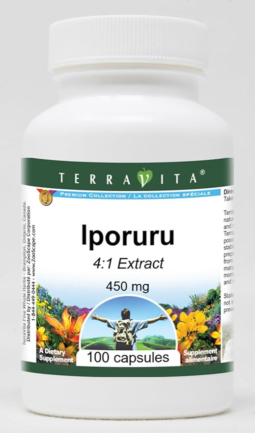 Iporuru 4:1-450 mg (100 Capsules, ZIN: 520567) - 3 Pack