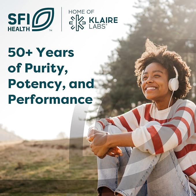 Klaire Labs SFI Health Eicosamax TG Fish Oil - Ultra Pure Omega-3 Fish Oil Pills with EPA/DHA - Sustainably Sourced - Natural Lemon Flavor for No Fishy Burps or Aftertaste (60 Softgels)