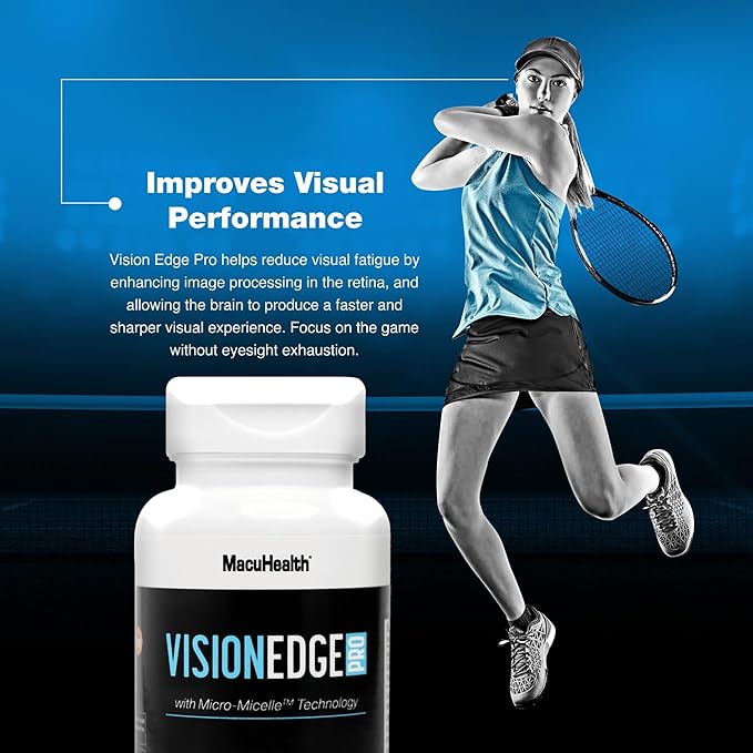 Eye Supplement for Athletes; Formula with Lutein, Zeaxanthin, and Meso-Zeaxanthin, Eye Supplements Omega 3, Essential Carotenoids for Eyes - (90 Softgels, 3 Month Supply)