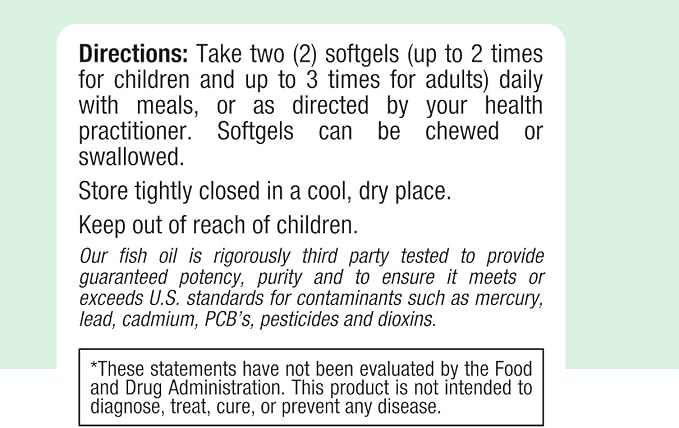 Maxi Health Omega Yums 1000 - Kid Friendly - Fruity Burst Flavor - 110 Softgel Capsules - Kosher