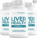PUREHEALTH Research Liver Health – Liver Cleanse Detox & Repair Support Supplement- with Milk Thistle, Turmeric Powder, Dandelion, Artichoke, Beet Root, Ginger, L Cysteine HCL & More - 180 Capsules