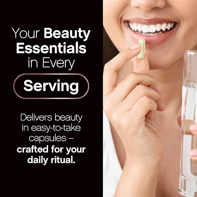 NeoCell Biotin Collagen Keratin Supplement | 80000mcg | 60 Capsules | Beauty B-Complex | Plus Hyaluronic Acid | Hair, Skin, and Nails