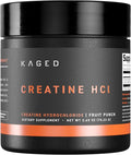 Kaged Creatine HCl Powder | 7X Concentrated vs Mono | Muscle Building & Recovery | High Absorption | No Bloating | Creatine for Men & Women | Vegan, Gluten Free | Fruit Punch | 75 Servings