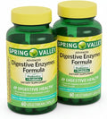 Digestive Enzymes – 60 Vegetarian Capsules, Enzimas Digestivas with Probiotics and Prebiotics, Enzymes for Digestion, Daily Digestive Health Supplement (Pack of 2)