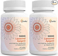 Liposomal apigenin 500mg Softgels - Optimal Apigenin Supplement with Fisetin, Quercetin and Theaflavins - 4 Month Supply