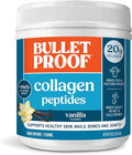 Bulletproof Vanilla Collagen Peptides Powder with MCT Oil, 14.3 Ounces, Grass-Fed Collagen Protein for Skin, Bone and Joint Support, Pasture Raised, No Added Hormones