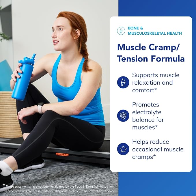 Pure Encapsulations Muscle Cramp/Tension Formula | Hypoallergenic Supplement to Reduce Occasional Muscle Cramps/Tension and Promote Relaxation | 60 Capsules