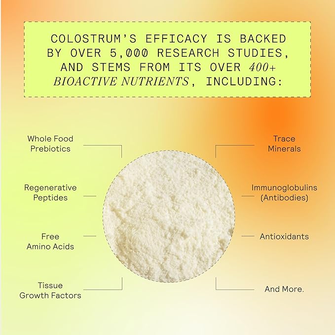ARMRA Colostrum Powder | Vine Watermelon | Gut Health & Bloating | Skin & Hair | Immunity | Keto, Gluten & Fat-Free | 30 Servings