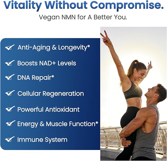 Pure NMNH 600mg Liposomal NAD Supplement for Women & Men - NMNH (Dihydronicotinamide Mononucleotide, NMN Alternative) for Anti-Aging, NAD+ Levels, Immune, and Energy, 120 Capsules (120-Day Supply)