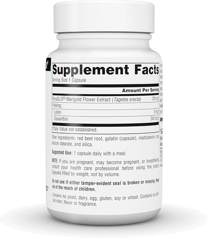 Source Naturals Lutein with FloraGLO, Antioxidant Carotenoid* - 6 mg, 90 Capsules