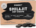 Pure Himalayan Shilajit Dry Drops, 100% Pure Natural Shilajit, Grade A, Max Potency 85+ Clean Trace Minerals & Fulvic Acid for Energy, Metabolism & Immune Support Supplement for Men & Women (60 tabs)