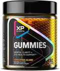 Performance Sports Gummies – Mental Clarity & Eye Health Support, Sour Citrus Jujube Flavor, Cognitive Focus & Vision Care Supplement, 80 Gummies