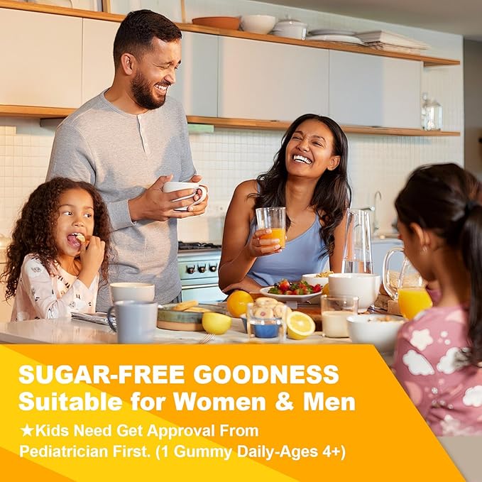 L-Glutamine Gummies 1000mg, Glutamine Supplement for Women & Men, with BCAAs, Magnesium & NAC, Support Gut, Muscle Health & Immunity, Vegan, Non-GMO, Gluten Free, Keto Friendly,Pineapple Flav, 60Ct