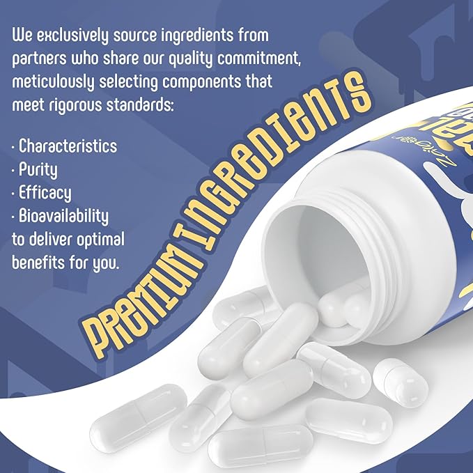 Zaigon Benfotiamine Thiamine Vitamin B1 Supplement, 600mg Liposomal Fat Soluble VIT B1 with Alpha-Lipoic Acid for Men & Women, Energy Boost, Glucose Metabolism & Nerve Support (360 Vegan Capsules)