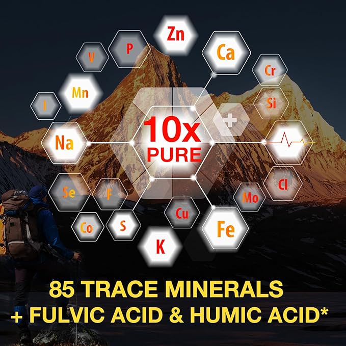 Shilajit Pure Himalayan Organic Resin Drop, Pure Himalayan Shilajit Resin Liquid Gold Supplement, Shilajit Organic Drop Rich in 85+ Trace Minerals, Shilajit for Men & Women (2.02 Fl Oz (Pack of 1))