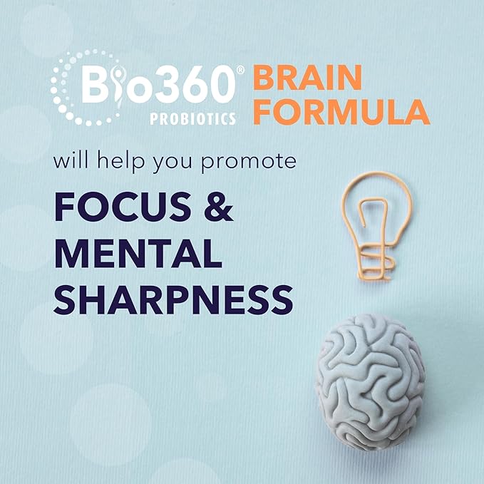 Bio360 Cognitive Support, 30 Vegan Supplements (30 Count (Pack of 1))