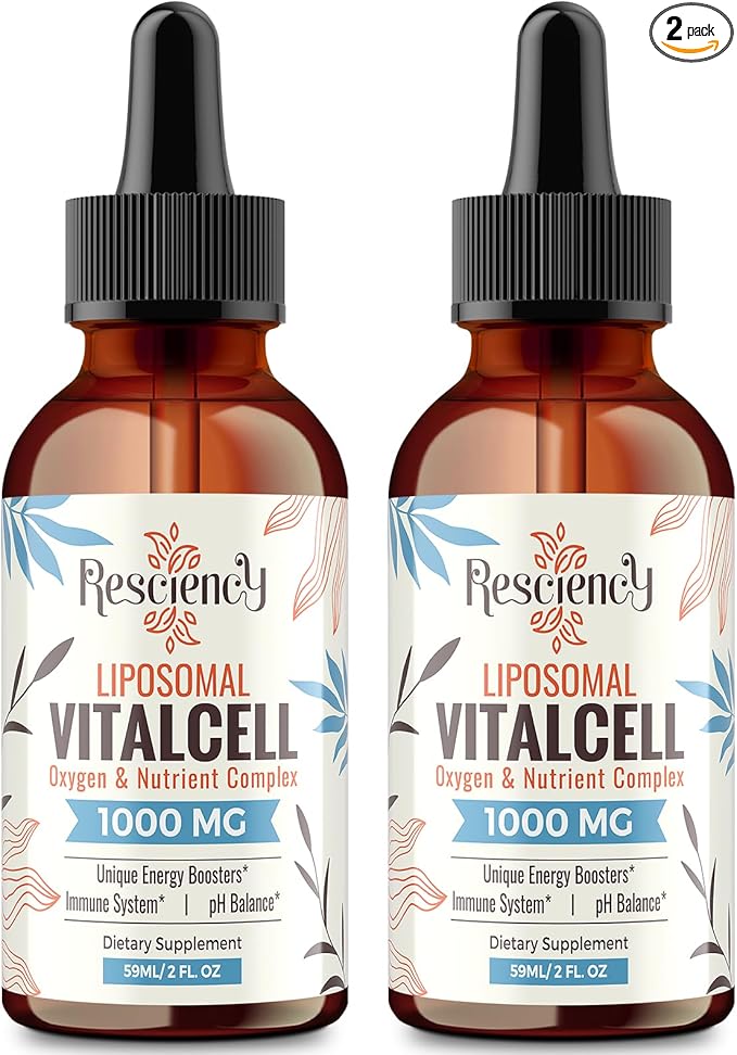 13-in-1 Liquid Oxygen Boost & Nutrient Supplement, Liposomal Optimized-Delivery Blend with Trace Minerals, Amino Acids, CoQ10, B Vitamins & Fulvic Acid, Daily Wellness Liquid Oxygen Drops, 4 fl oz
