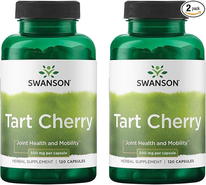 Swanson Tart Cherry 500 mg 120 Caps (2 Pack)