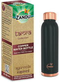 Zandu Copper Bottle (Green): Prepared with 100% Pure Copper | Useful in Promoting Overall Health (Pack of 950 ml)