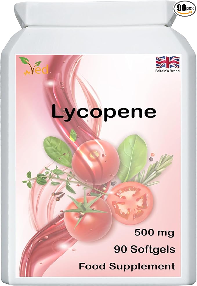Lycopene 500 mg | 90 Softgel, 3 Month Supply.