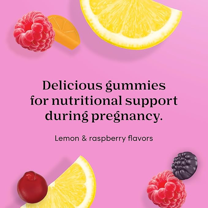 One A Day Prenatal Vitamins for Women Gummies- Pregnancy Vitamins for Women with Folic Acid, DHA, Iodine, Prenatal Gummies, Iron-Free, 60 Ct