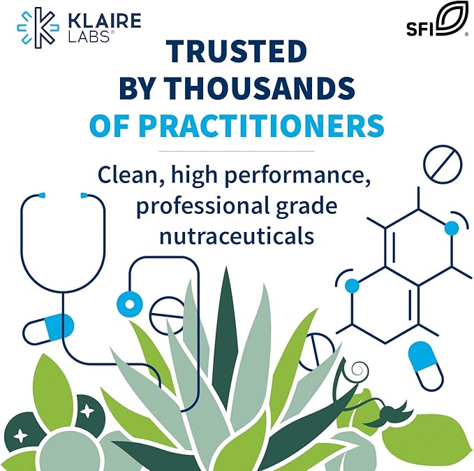 Klaire Labs SFI Health Ther-Biotic Complete - 25 Billion CFU Gut Probiotics for Women and Men - Hypoallergenic, 12 Strain Probiotic Capsules for Digestive Health and Immune Support (120 ct, 2 Pack)