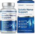 Sciatic Nerve Support Supplement, 120 Capsules Sciatic, Advanced Natural Formula with Alpha Lipoic Acid & B-Complex Vitamins for Lower Body Comfort