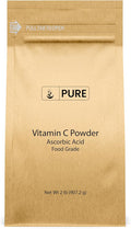 PURE ORIGINAL INGREDIENTS Vitamin C Powder (2 lb) Ascorbic Acid, Non GMO, Dietary Supplement