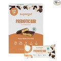 Supergut GLP-1 Boosting Prebiotic Bars, Peanut Butter Chocolate - Gut Healthy Protein Snacks & Breakfast Bars - Keto-Friendly Meal Replacement Energy Bars for Gut Health (12 Count)