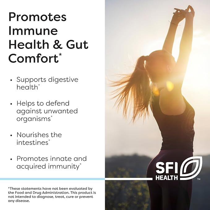Klaire Labs SFI Health Ther-Biotic Complete Probiotic Powder - 100 Billion CFU - Men's and Women's Probiotics for Digestive Health & Immune Support - Dairy-Free, Hypoallergenic (64g, 2 Pack)
