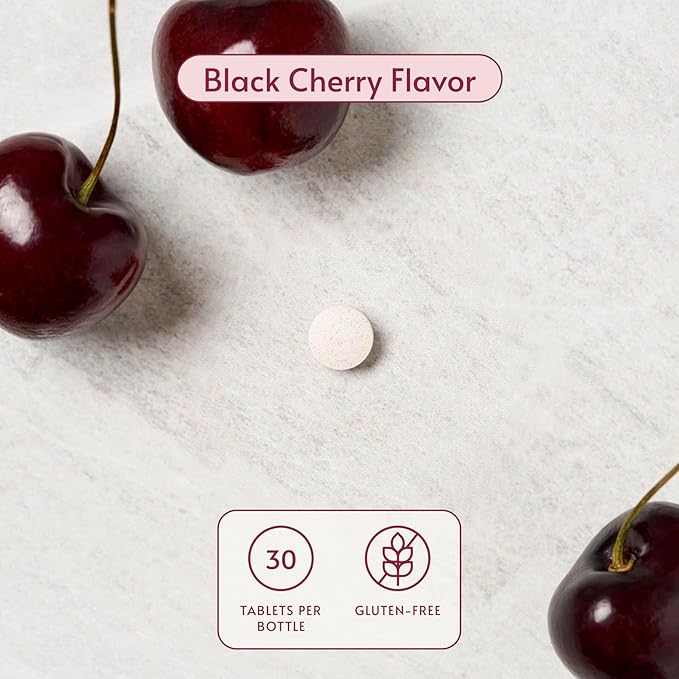 Bariatric Advantage B-12 Speedy Melts, Vitamin B12 1000 mcg Supplement, Fast Melting with 200 mcg of Folic Acid for Nutritional Support - Black Cherry, 30 Count