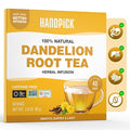 HANDPICK - Dandelion Root Tea bags, 40 Teabags - Natural Dandelion Herbal Tea - Non-GMO - Caffeine-free
