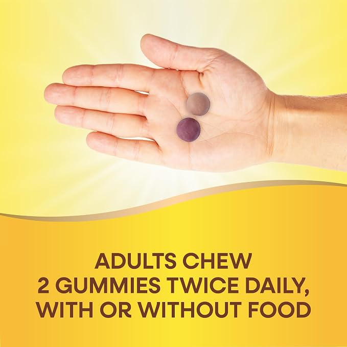 Nature’s Way Alive! Chewable Calcium Gummies with Vitamin D3, Daily Supplement Supports Healthy Bones and Teeth, and Muscle Function*, Strawberry and Raspberry-Lemonade Flavored, 60 Gummies (SET OF 3)