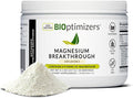 BIOptimizers Magnesium Breakthrough Drink - 8 Forms of Magnesium, Electrolytes, Sleep Health, Stress, Muscle Recovery, Heart Support | Glycinate, Citrate, Malate - Unflavored