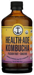 Health Ade, Kombucha Passion Tangerine Organic, 16 Fl Oz