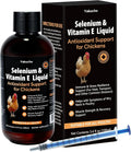 E+S Poultry Vitality Formula | Selenium for Chickens and All Poultry | Nutrient Support Liquid for Energy Balance and Mobility | Feed Mix Additive for Healthy Growth