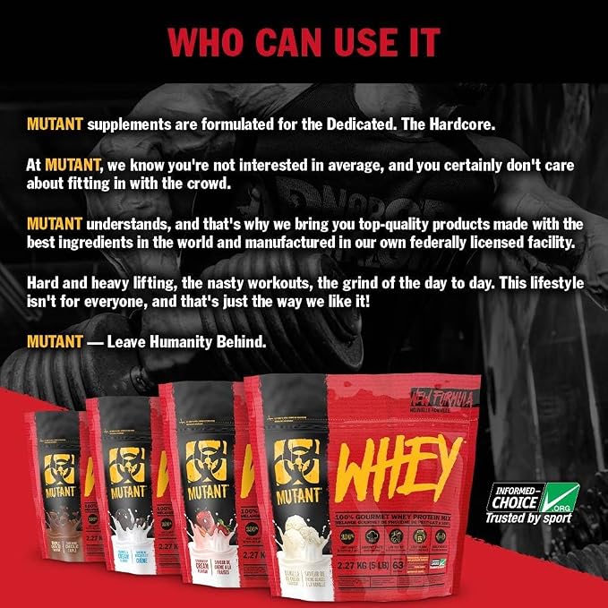 Mutant Whey Dual Chamber | Triple Chocolate & Cookies & Cream 1.8kg (4lbs)