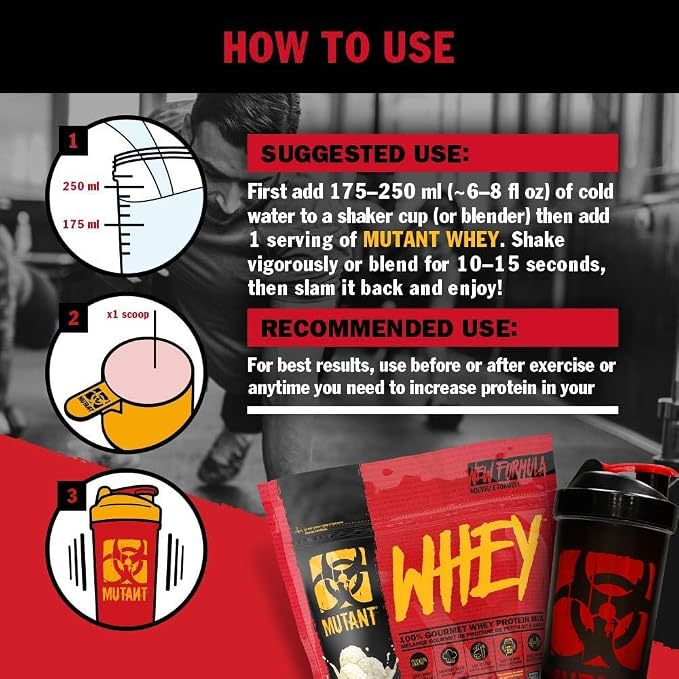 Mutant Whey Dual Chamber | Triple Chocolate & Cookies & Cream 1.8kg (4lbs)