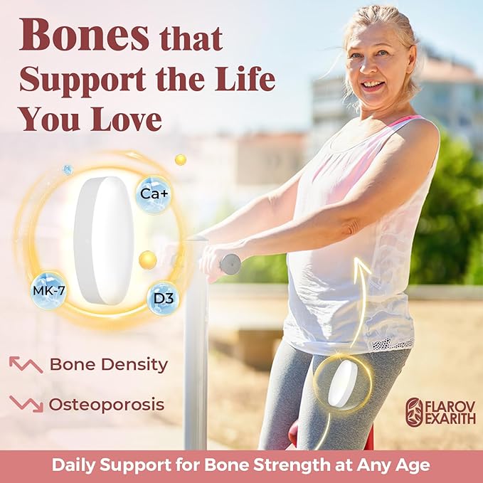 Joint Supplements for Women OsteoCII Renew Triple Strength – Advanced Joint, Bone & Skin Formula – Collagen, Glucosamine, Chondroitin, Calcium, MK-7, Vitamin D3, Hyaluronic Acid, 360 Tablets