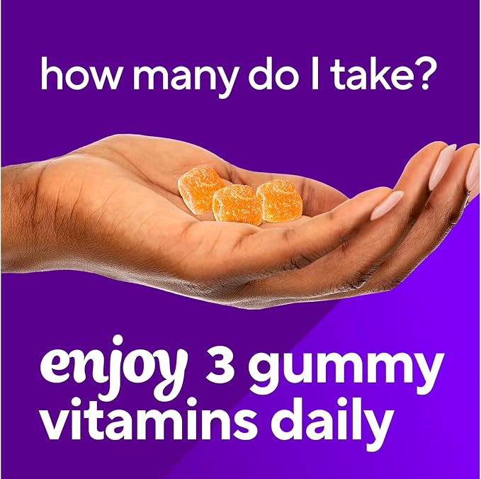 VitaFusion Power C Gummy Vitamins for Adults Absolutely Orange - 150 ct, Pack of 4