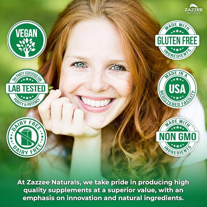 Zazzee Extra Strength Boswellia 10:1 Extract, 65% Boswellic Acid, 180 Vegan Capsules, 6 Month Supply, Boswellia Serrata, Joint Comfort, Mobility & Flexibility Support, Non-GMO, Made in the USA