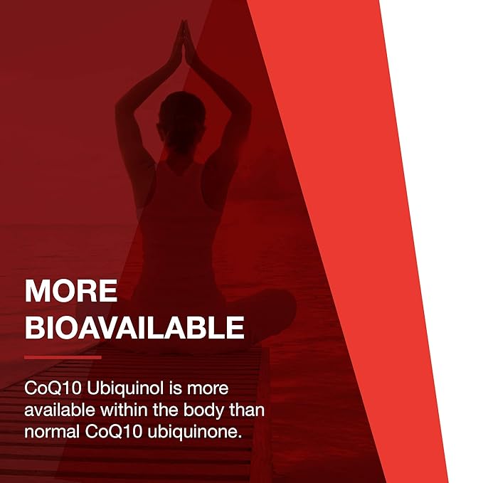 Protocol For Life Balance - Ubiquinol 100 mg - Cardiovascular Support with Active Form of CoQ10, Supports Energy Production, Heart Health, Antioxidant Activity - 60 Softgels