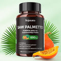 Saw Palmetto for Men Prostate Health Supplement, Pharmaceutical Grade - DHT Blocker - Graminex | Pumpkin Seed Oil | Nettle Supports Urinary Function & Hair Loss Prevention, 60 softgels