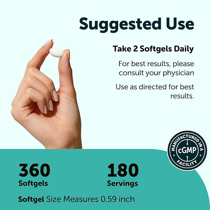 Micro Ingredients Triple Boron Complex 10mg Per Serving, 360 Softgels with MCT Oil | Boron Supplement for Men & Women | Boron Glycinate, Citrate & Aspartate Triple Action Formula | Non-GMO Gluten Free