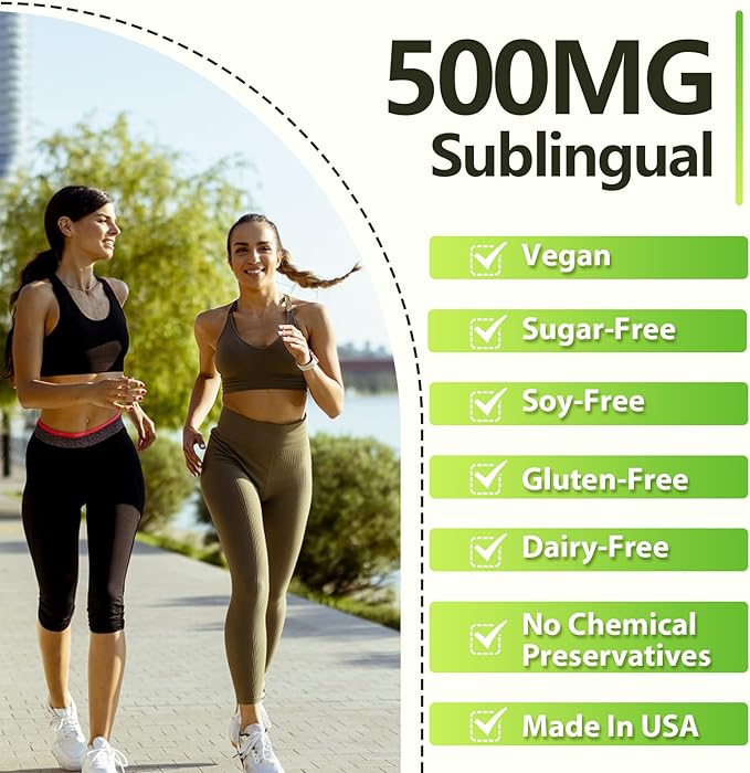 Sublingual NMNH 500mg (240-Day Supply, 500mg per Serving) NMNH(Dihydronicotinamide Mononucleotide)，NAD Supplement for NAD Levels as We Age, for Anti-Aging, Energy, Immunity, Focus - 120 Count
