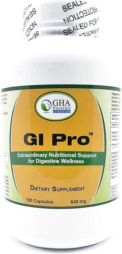 GI Pro - Marine Collagen - Nutritional Gastrointestinal Health Formula - 180 Capsules