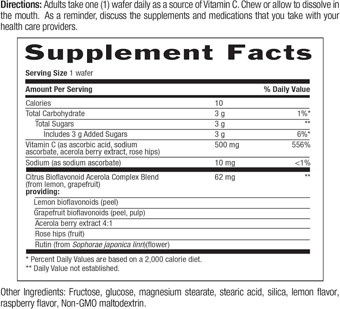 COUNTRY LIFE Acerola Vitamin C Complex 500mg, 90 CT