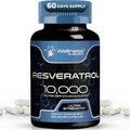 WELLNESS LABSRX Resveratrol Supplement 1000mg, 120 Capsules (60 Days Supply), Ultra-Strength High Purity Trans-Resveratrol for Healthy Aging, Anti-Aging and Heart Health Support - Vegan, Keto