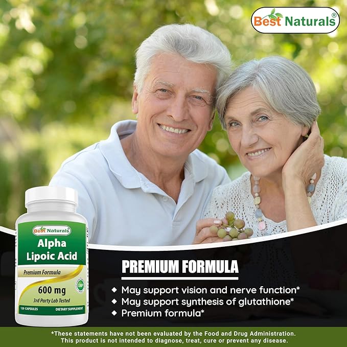 Best Naturals Celery Seed 600 Mg & Alpha Lipoic Acid 600 mg
